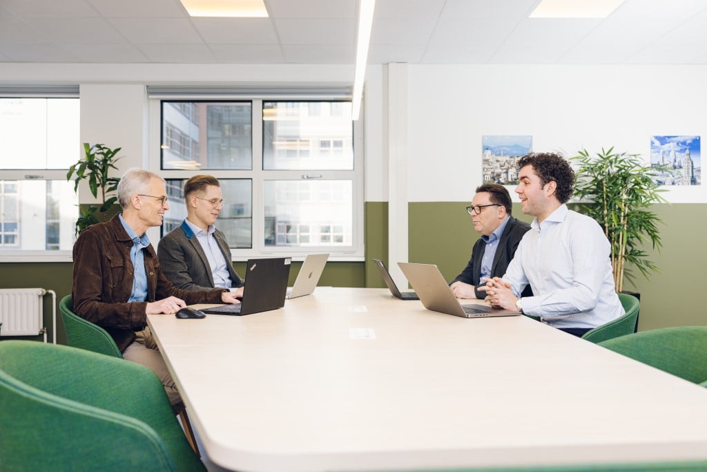 FuseLogic medewerkers in gesprek